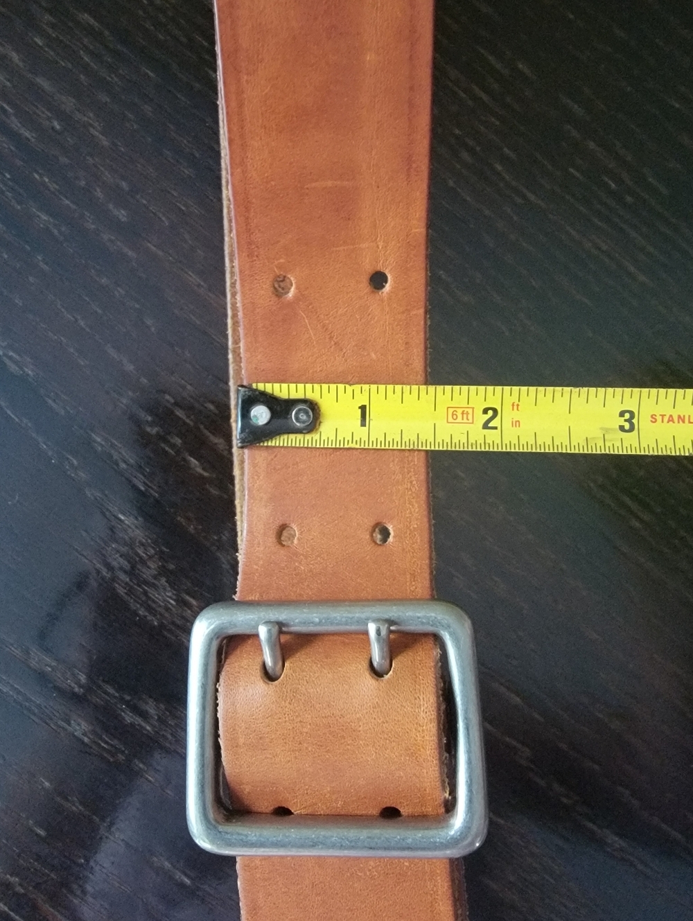Abercrombie&Fitch leather Belt - Picture 2 of 7